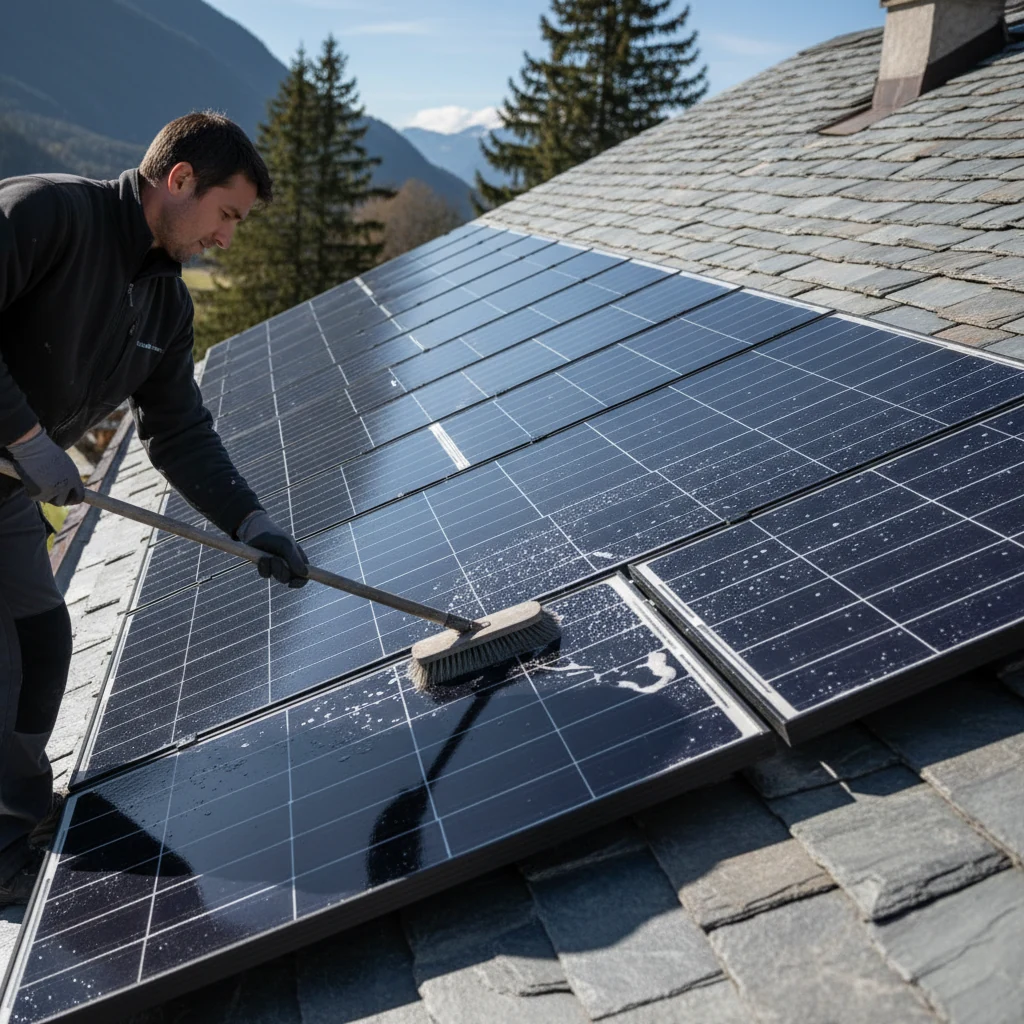 Nettoyage Panneaux Solaires Chambéry — résultat professionnel